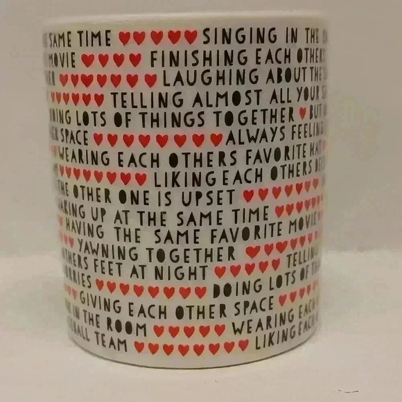 Indigo / Chapters "Love is..." Mug Cup Coffee  Tea - Picture 4 of 7